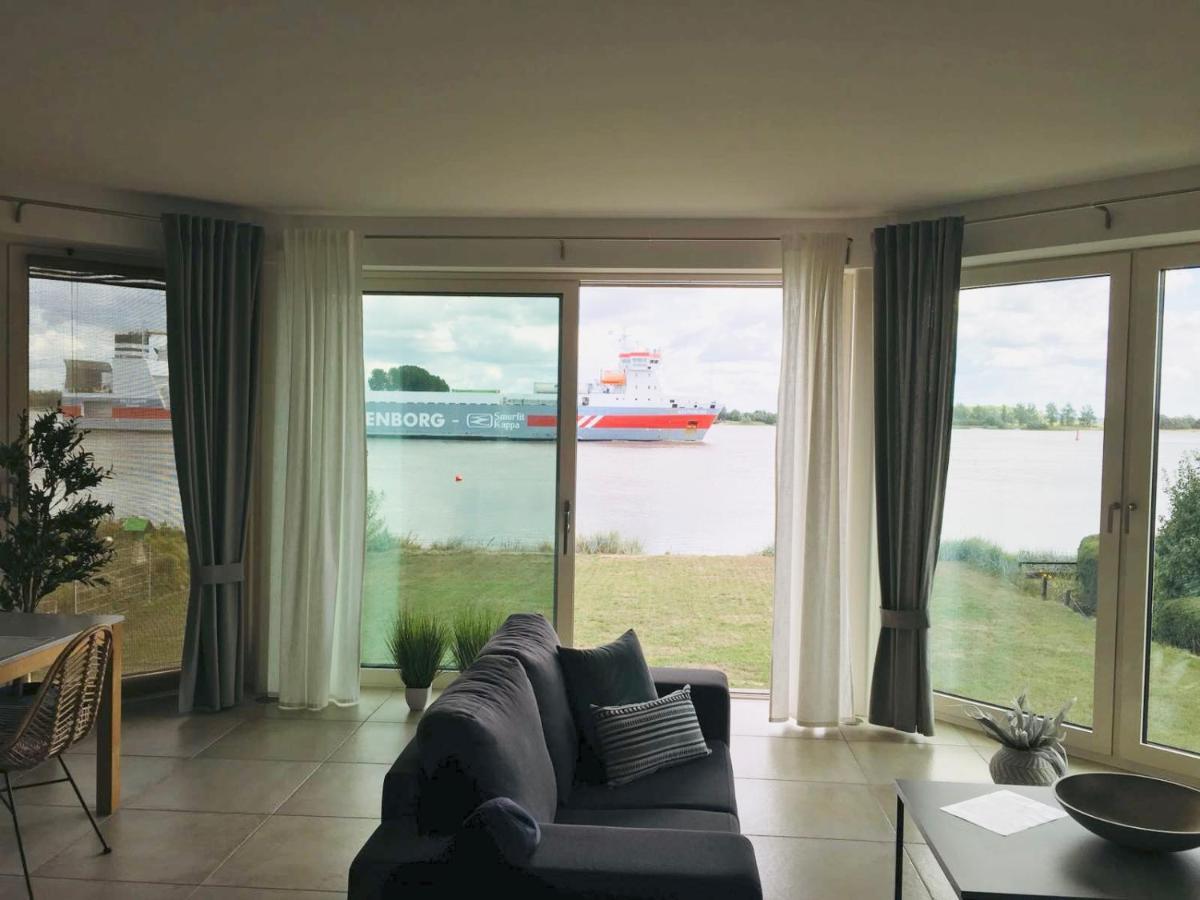 Nautik Strandapartments Luxuswohnung Atlantik Brake  Luaran gambar